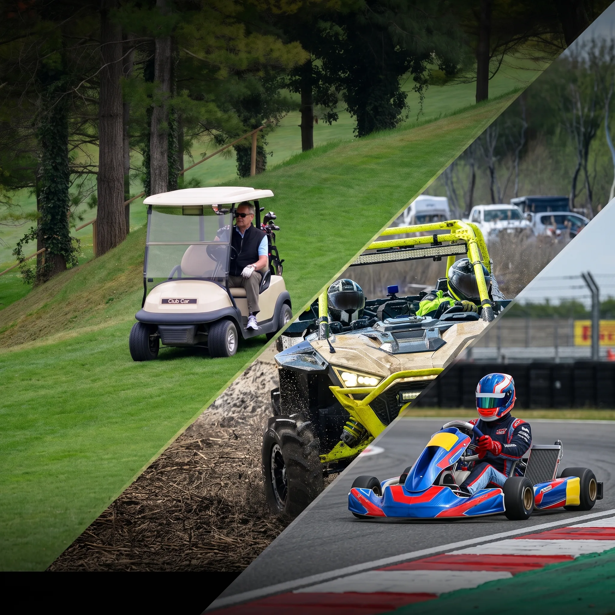 Neumáticos ATV, Go Kart y para Carros de Golf